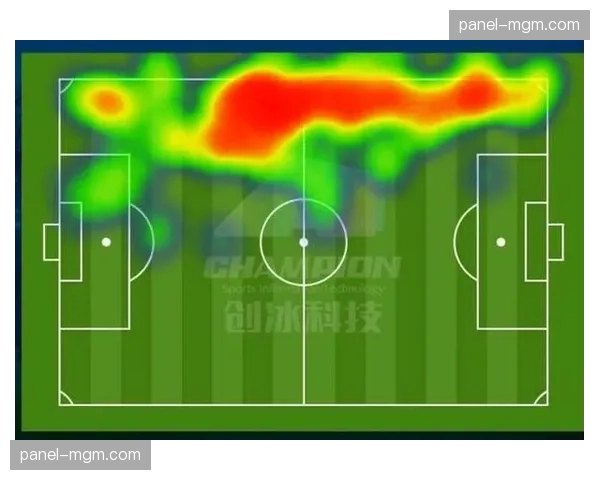 转播画面显示，雷恩教练组通过平板实时查看“球员压迫热力图”，并立即对边后卫做出手势指令